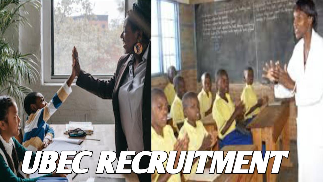 Ubec UBEC teacher massive recruitment and state offices of Universal Basic ...