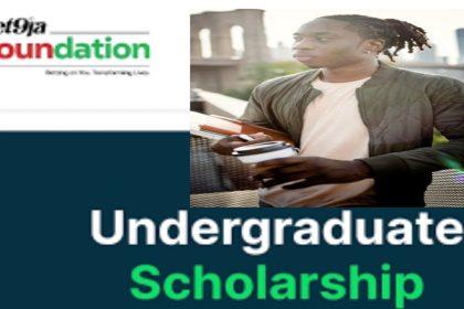 Image below shows bet9a foundation scholarship program for students