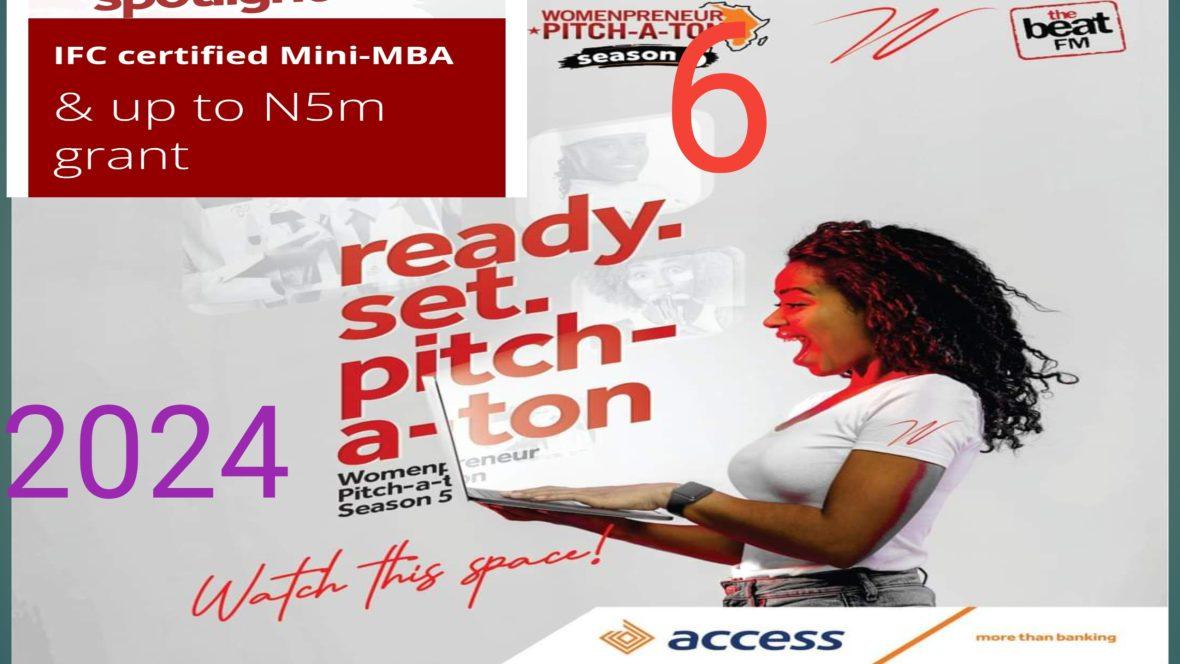 Image shows womenpreneur pitch-a-ton