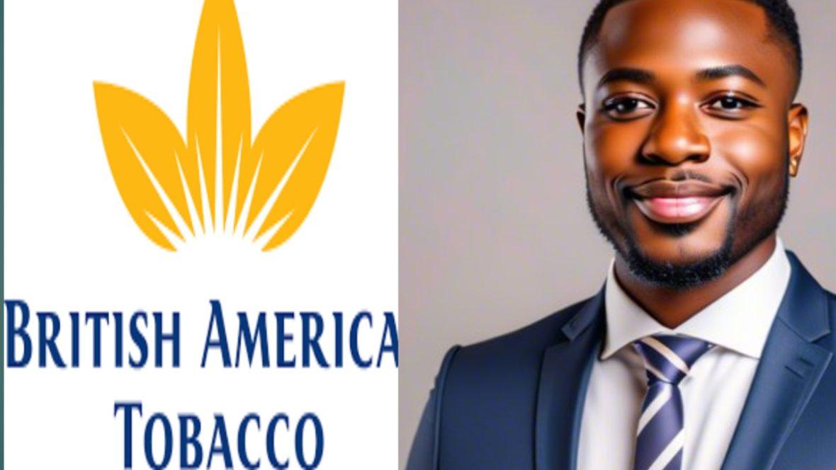 Image below shows Trade Marketing Representative at British American Tobacco Nigeria