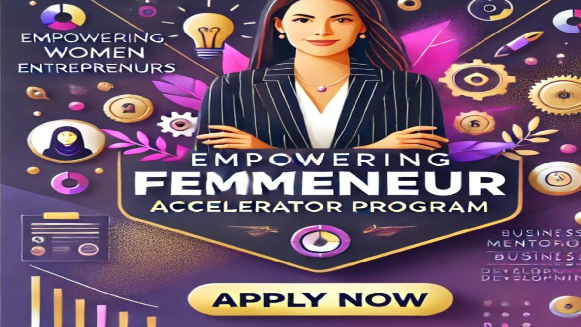 Image shows femeneur accelerator program