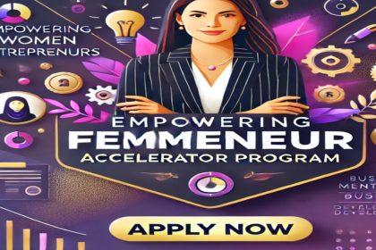 Image shows femeneur accelerator program