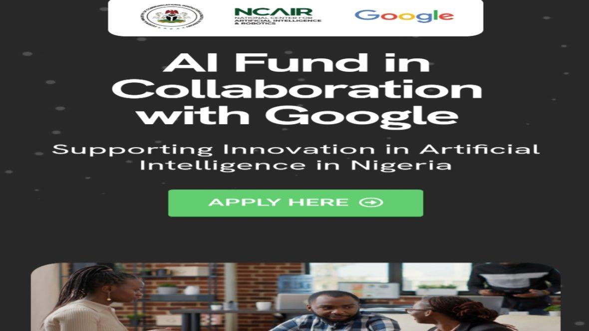 Image shows google in IA fund partnership with Google