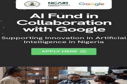 Image shows google in IA fund partnership with Google