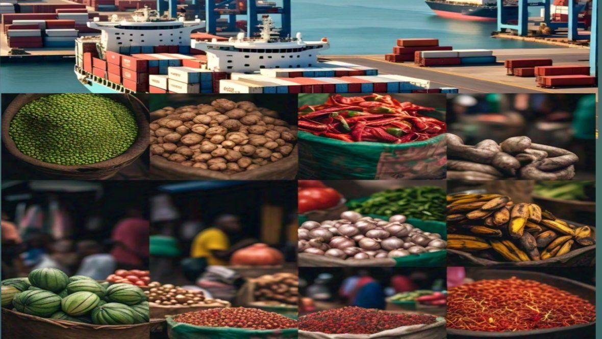 Image shows export business in Nigeria