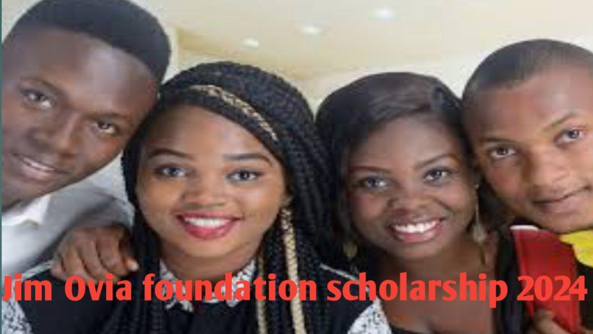 Image shows Jim Ovia foundation scholarship