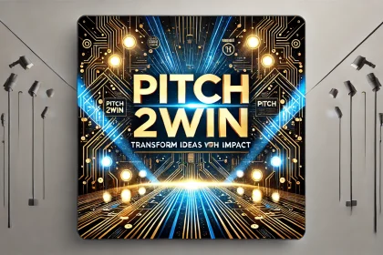 Image shows pitch to win